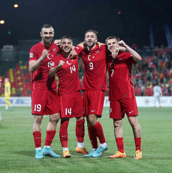 A Milli Futbol Takımı, Uefa Uluslar Ligi’nde 2’de 2 Yaptı