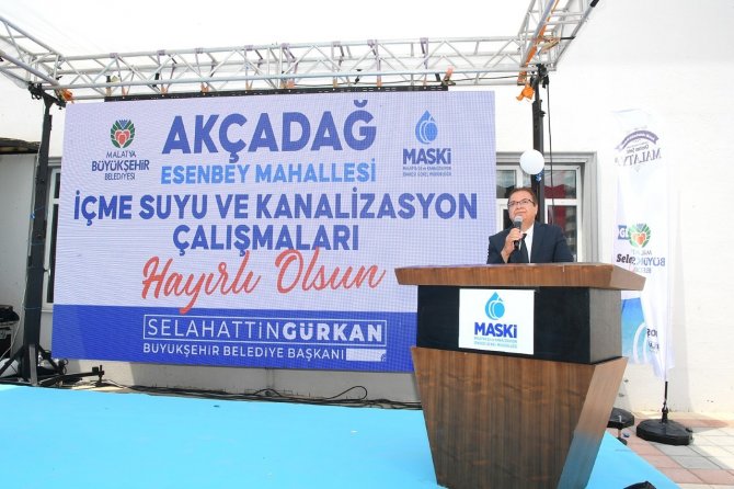 Esenbey’de Altyapı Çalışmalarının Temeli Törenle Atıldı