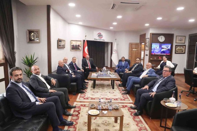 Birleşik Arap Emirlikleri (Bae) Büyükelçisi Al Dhaheri, Ato Başkanı Baran’ı Ziyaret Etti