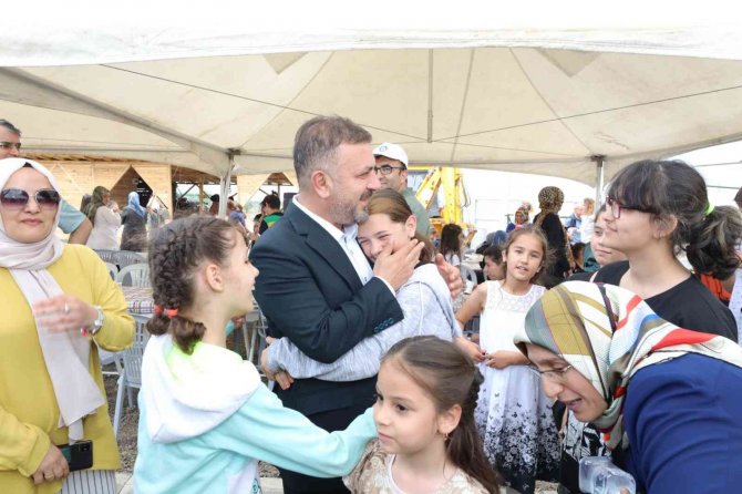 Başkan Ercan İşitme Engelli Çocuklarla Keyifli Bir Gün Geçirdi