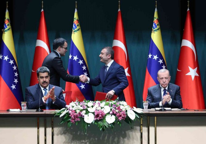 Türkiye Ve Venezuela Arasında 3 Anlaşma