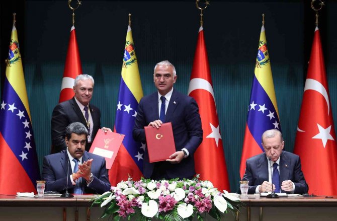 Türkiye Ve Venezuela Arasında 3 Anlaşma