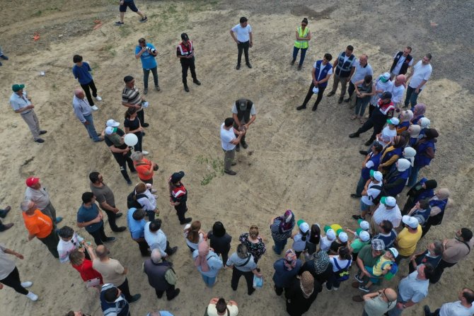 Tekirdağ’da Fidan Dikimi