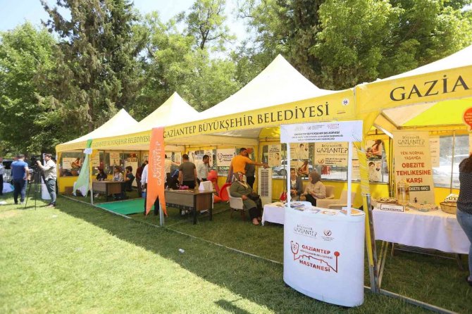Gaziantep’te “Obezite” Temalı Sağlıklı Yaşam Festivali