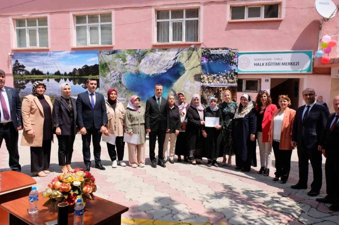 Torul’da El Emeği Göz Nuru Eserler Görücüye Çıktı