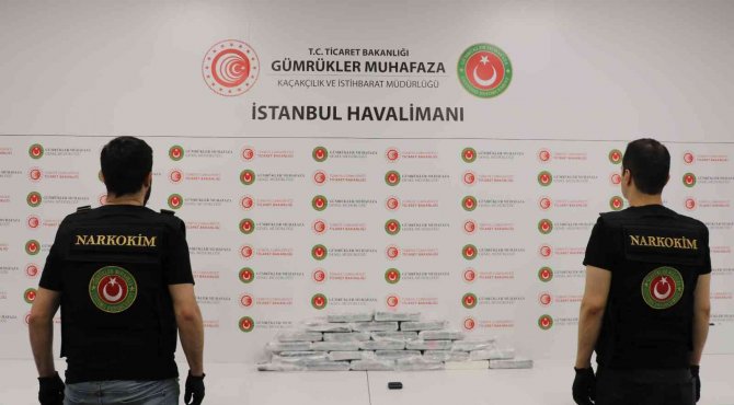 İ̇stanbul Havalimanı’nda Uyuşturucu Operasyonu