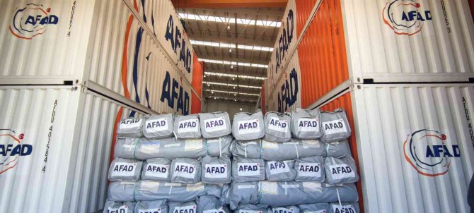 Afad Lojistik Merkezi Hazır Kıta