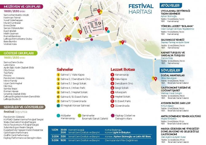 Kuşadası’nı Sokak Festivali Heyecanı Sardı