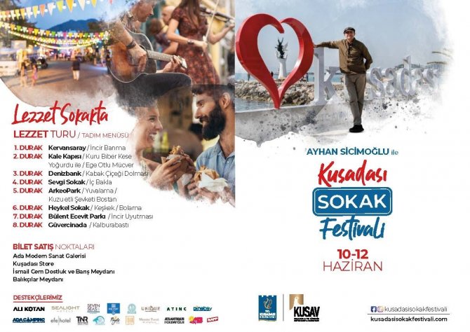Kuşadası’nı Sokak Festivali Heyecanı Sardı