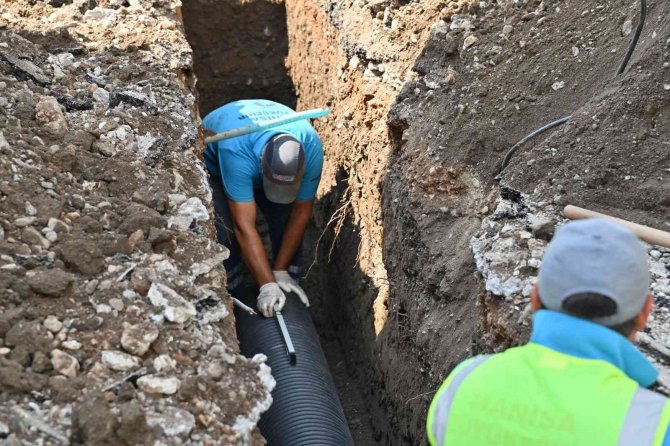 Spil Mahallesi’nde Kanalizasyon Sorunu Çözüme Kavuşuyor