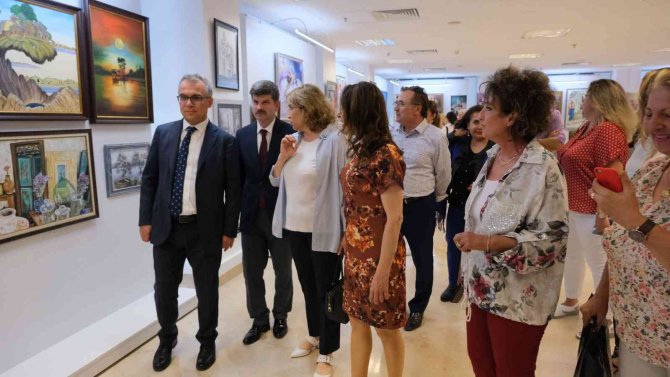 Maltepeli Kadınlardan ‘Paletten Tuvale Yolculuk’