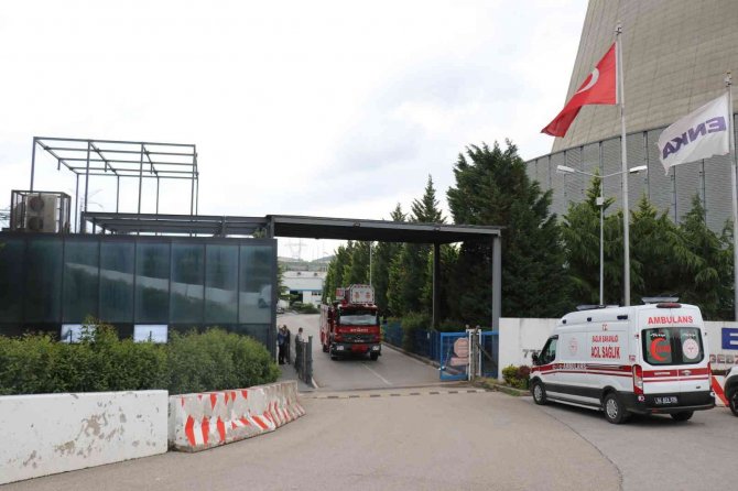 Doğalgaz Santralindeki Trafo Patlaması Korkuttu
