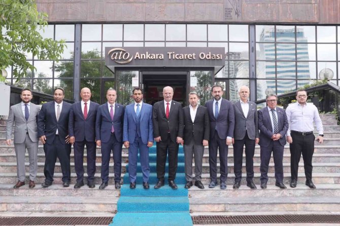 Birleşik Arap Emirlikleri (Bae) Büyükelçisi Al Dhaheri, Ato Başkanı Baran’ı Ziyaret Etti