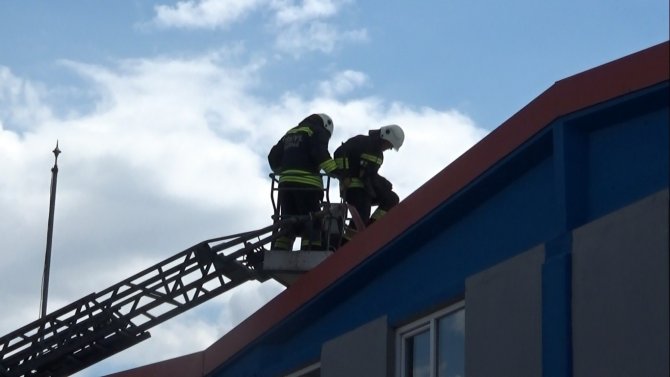 Yangın Tatbikatı Gerçeğini Aratmadı