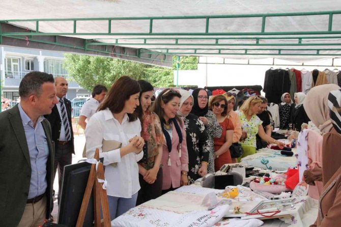 Sungurlu’da El Emeği Eserler Görücüye Çıktı