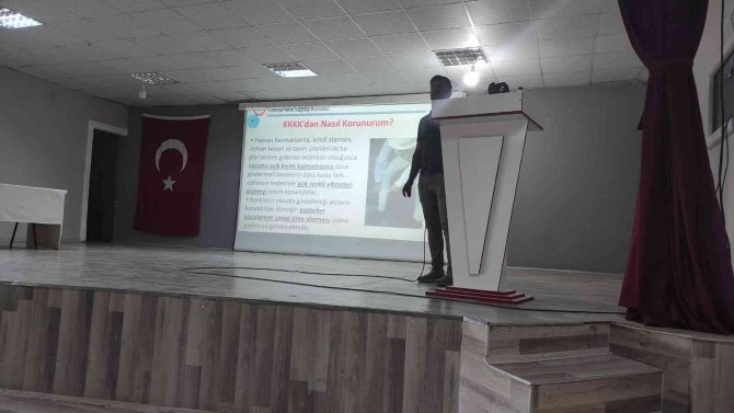 Muradiye’de Lise Öğrencilerine Kkka Eğitimi Verildi