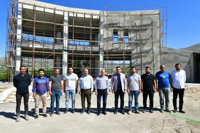 ‘ Şahintepe Macera Parkı Ve Sosyal Tesisleri’ Hızla Yükseliyor