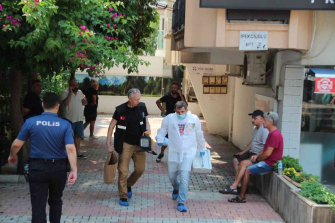 Ölüm Arkadaşını Ziyarete Geldiği, Binada Yakaladı