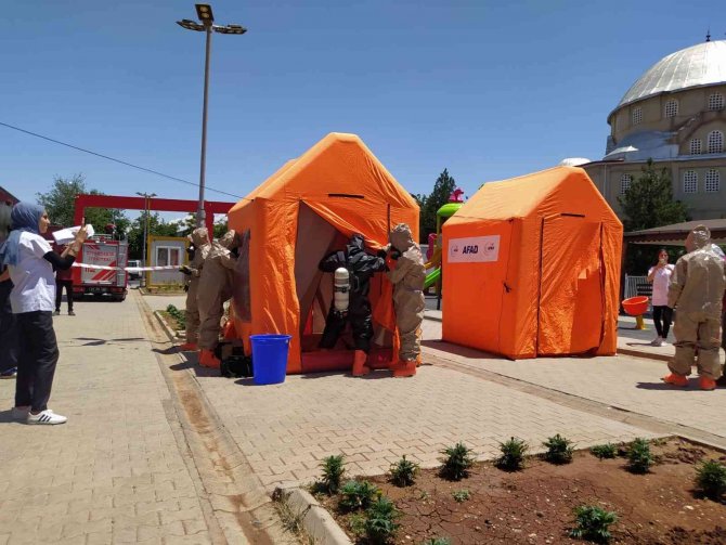 Diyarbakır’da Nükleer Tatbikatı Gerçeğini Aratmadı