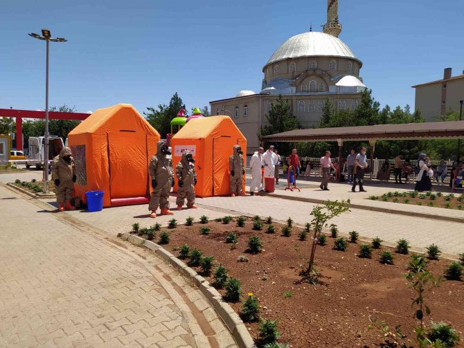 Diyarbakır’da Nükleer Tatbikatı Gerçeğini Aratmadı