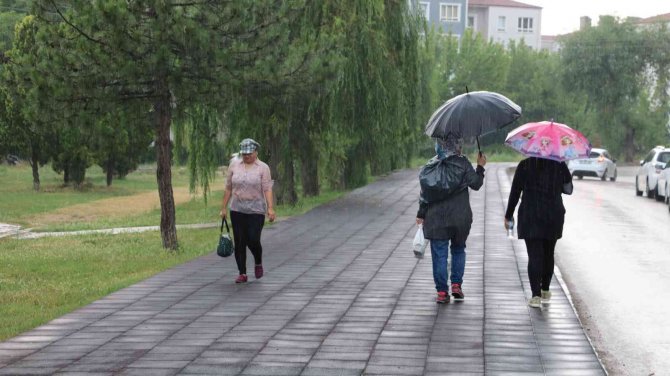Edirne’de Sağanak Yağış