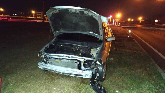 Tekirdağ’da Trafik Kazası: 1 Yaralı