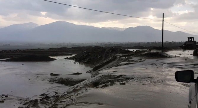 Erzincan’da Sel Felaketi, Kent Adeta Sular Altında Kaldı