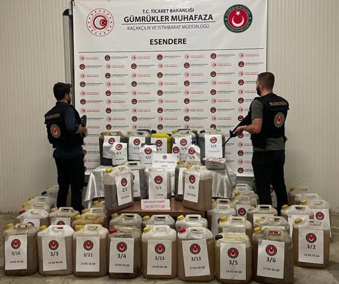 Gümrük Muhafaza Ekipleri Türkiye’nin Hudutlarında Uyuşturucuya Geçit Vermiyor