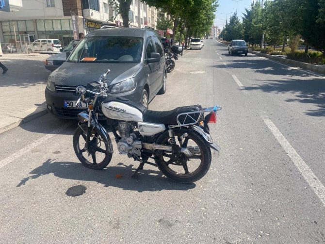 Nevşehir’de Motosiklet Kazası