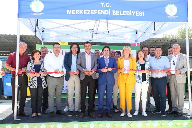 Denizli’nin İlk Ve Tek Atık Getirme Merkezi Hizmete Açıldı