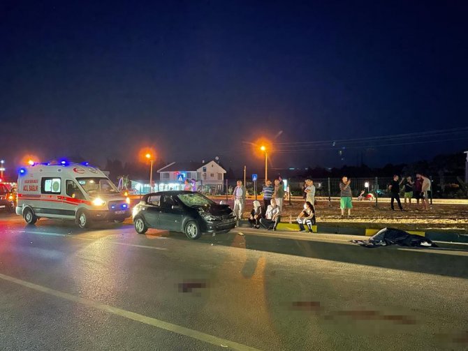 Fethiye’de Otomobilin Çarptığı Kadın Hayatını Kaybetti