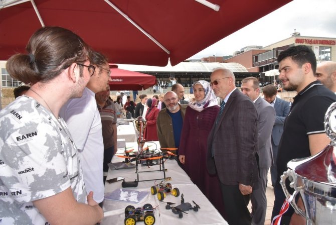 Omü’nün Teknofest Projeleri Sergilendi