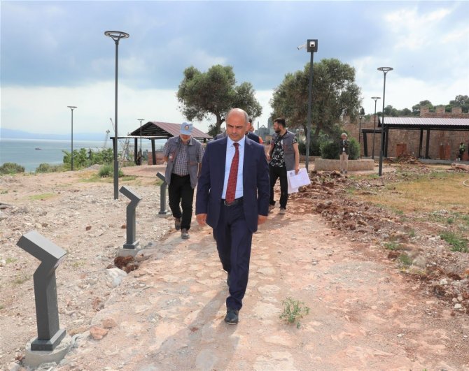 Başkan Söğüt: "Hereke Kalesi Işıl Işıl Olacak"