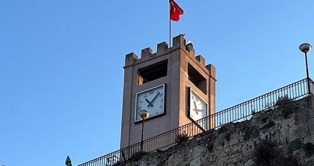 Sinop Tarihi Saat Kulesi Çalışır Hale Geldi