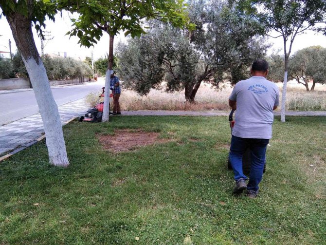 Soma Belediyesinde Yaz Çalışmaları Devam Ediyor