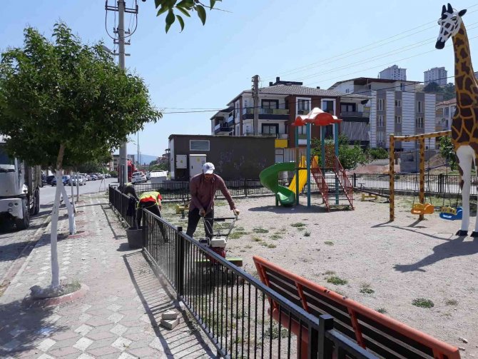 Soma Belediyesinde Yaz Çalışmaları Devam Ediyor