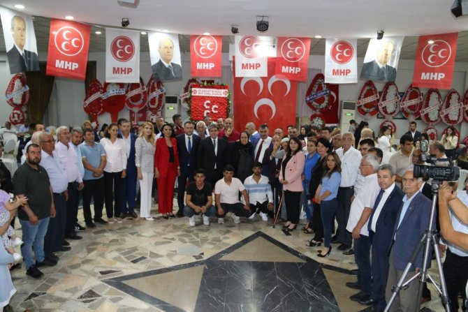 Kozan’da Mhp’ye 350 Kişi Katıldı