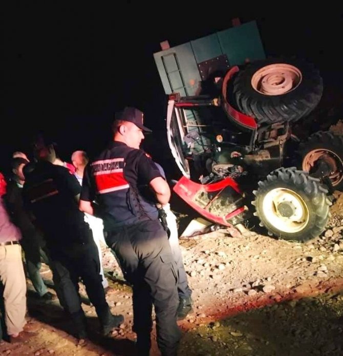 Adıyaman’da Traktör Devrildi: 1 Yaralı