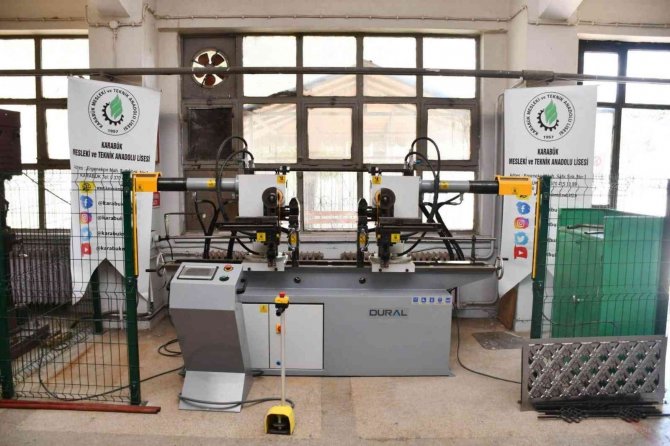 Meslek Liselerine Alınan Yeni Makineler Üretim Kapasitesini Artıracak