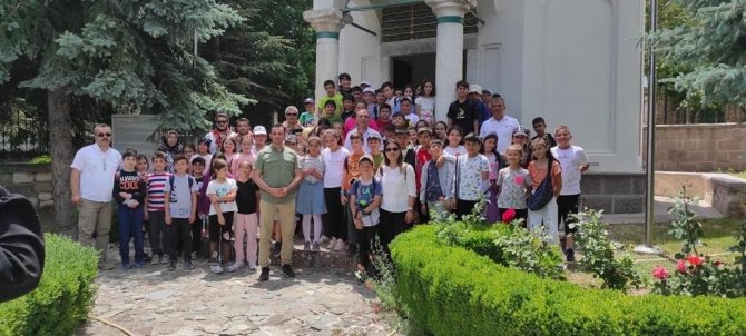 Minik Öğrenciler Hayme Ana Türbesi’ni Ziyaret Etti