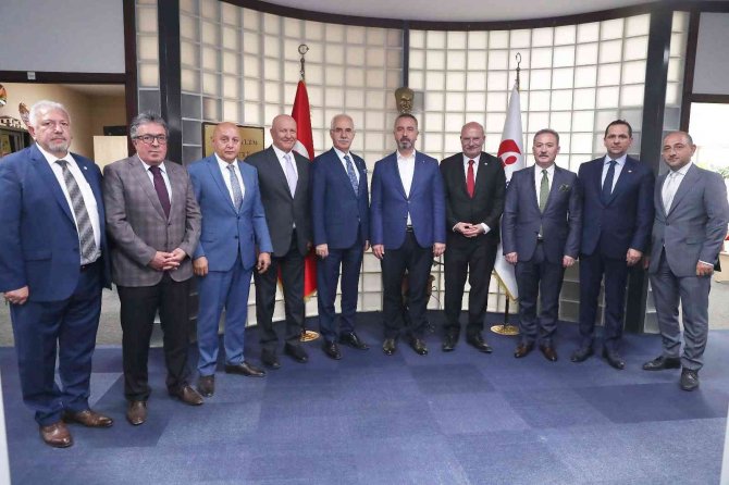 Kredi Kartıyla Vergi Ödemede Limitin 200 Bin Liraya Yükseltilmesine Teşekkür Ziyareti