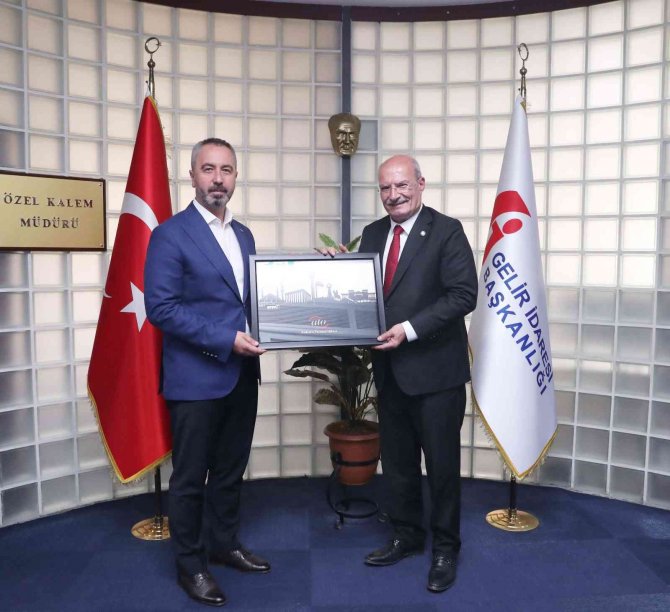 Kredi Kartıyla Vergi Ödemede Limitin 200 Bin Liraya Yükseltilmesine Teşekkür Ziyareti