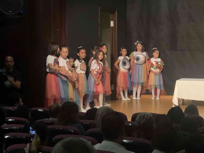 Altınyıldız İ̇lköğretim Okulu Öğrencileri, Yıl Sonu Gösterisi Düzenledi