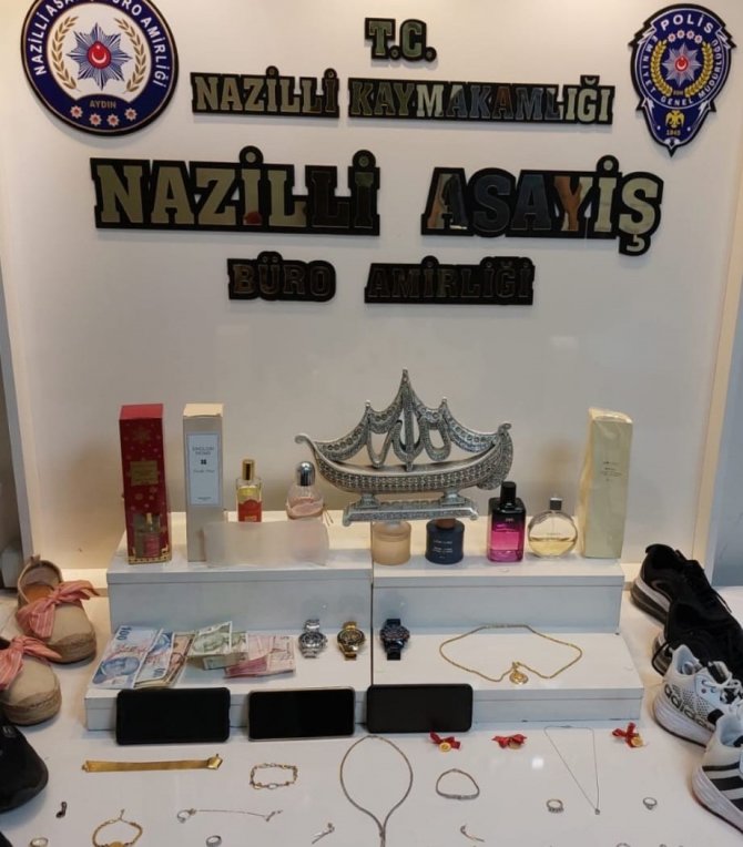 Balıkesir’den 250 Bin Tl’lik Ziynet Eşyası Çalan Hırsızları Nazilli Polisi Yakaladı