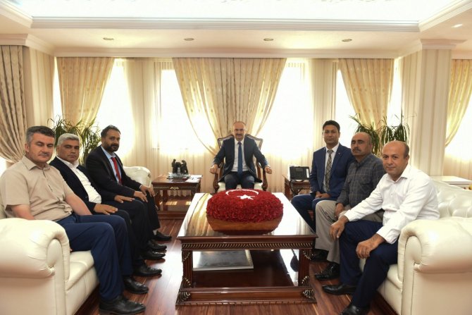 Vali Canalp, Güvenlik Korucularıyla Bir Araya Geldi