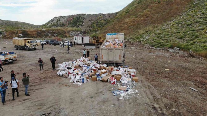 Piyasa Değeri 15 Milyon Tl Hepsi Böyle İmha Edildi