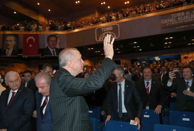 Cumhurbaşkanı Recep Tayyip Erdoğan, Türk Dünyası Belediyeler Birliği (Tdbb) 6. Olağan Genel Kurulu’nda Konuştu