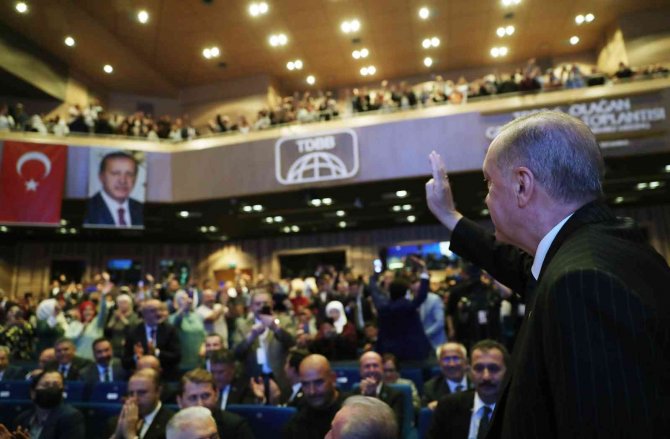 Cumhurbaşkanı Recep Tayyip Erdoğan, Türk Dünyası Belediyeler Birliği (Tdbb) 6. Olağan Genel Kurulu’nda Konuştu