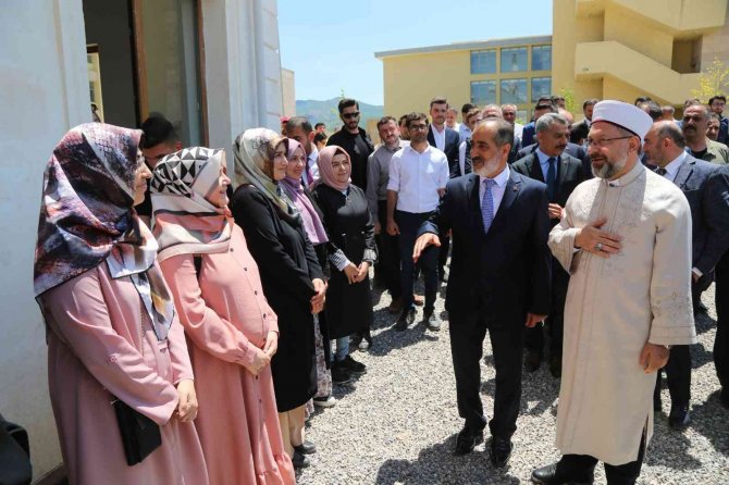 Diyanet İ̇şleri Başkanı Prof. Dr. Ali Erbaş Tunceli’de