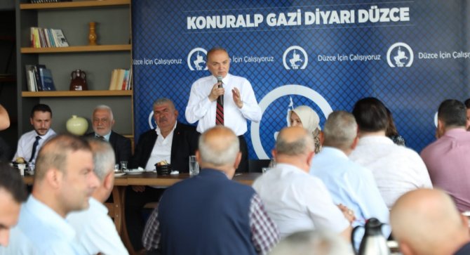 Başkan Özlü “Konuşanları Ve Çalışanları Birbirinden Ayırın”